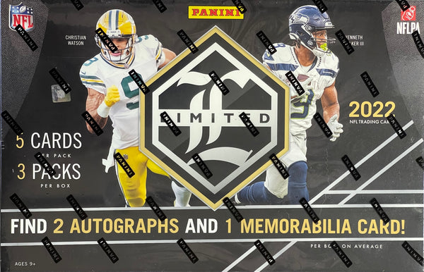 2022 Panini Limited Football Hobby Box