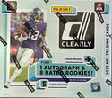 2022 Panini Clearly Donruss Football Hobby Box