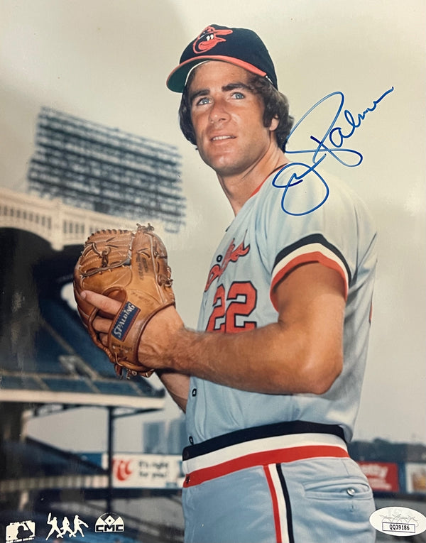 Jim Palmer Autographed 8x10 Baseball Photo (JSA)