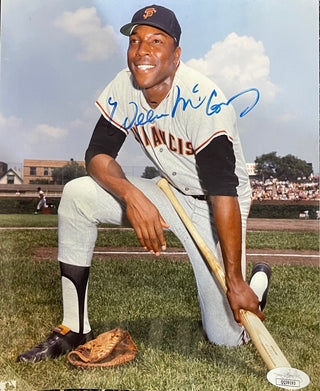 Willie McCovey Autographed 8x10 Baseball Photo (JSA)