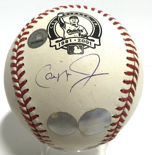 Cal Ripken Jr. Autographed Cal Ripken Jr .Retirement Baseball (MLB)