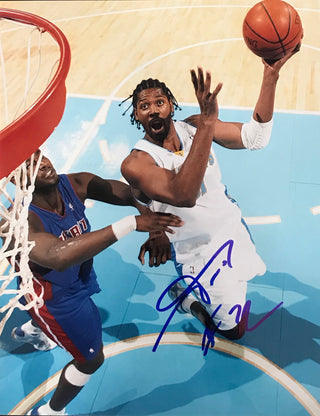 Nene Autographed 8x10 Photo Denver Nuggets