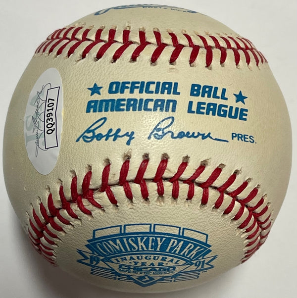 Carlton Fisk Autographed Official Baseball (JSA)