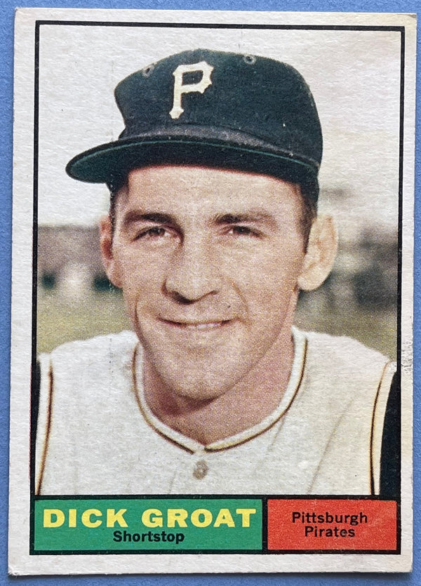 Dick Groat 1961 Topps Baseball Card #1