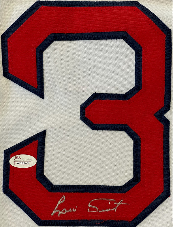 Luis Tiant Autographed Boston Red Sox White Jersey (JSA)