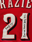 Todd Frazier 2012 Game Used Autographed Rookie Cincinnati Reds Jersey