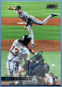 Trevor Rogers Autographed 2021 Topps Stadium Baseball Card