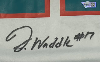 Jaylen Waddle Autographed Dolphins White Jersey (Fanatics)