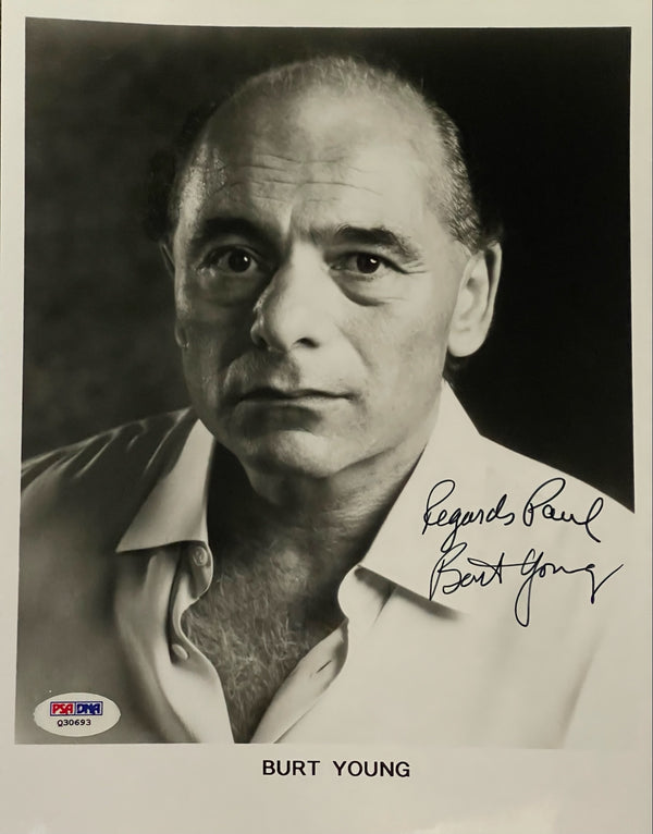 Burt Young Autographed 8x10 Celebrity Photo (PSA)