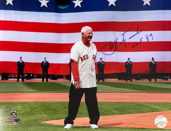 Carl Yastrzemski Autographed 11x14 Baseball Photo