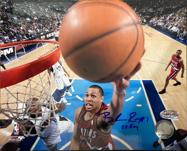 Brandon Roy Autographed 8x10 Basketball Photo