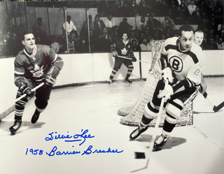 Willie O'Ree Autographed Boston Bruins 8x10 Hockey Photo (Beckett)