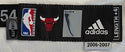 Tyrus Thomas Autographed Game Used 2006-07 Chicago Bulls White Authentic Jersey