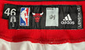 Tyrus Thomas Autographed Game Used 2006-07 Chicago Bulls White Shorts