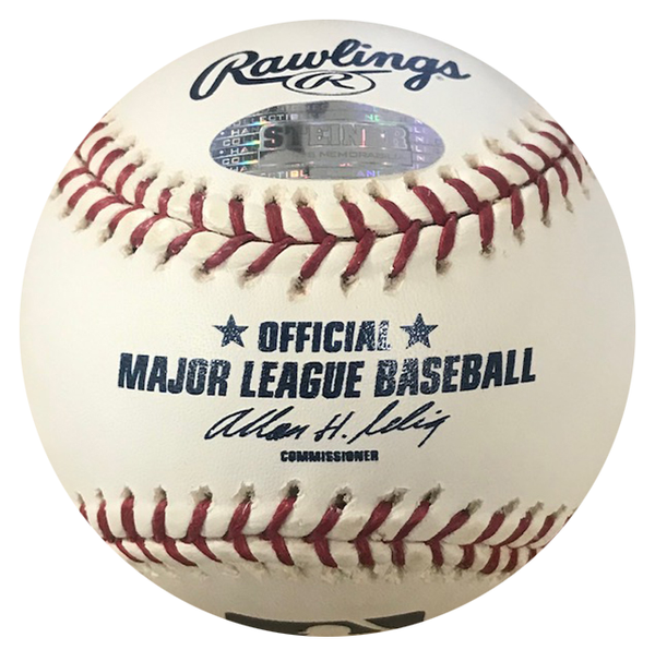 Jorge Posada & Yogi Berra Autographed Official Major League Baseball (Steiner)