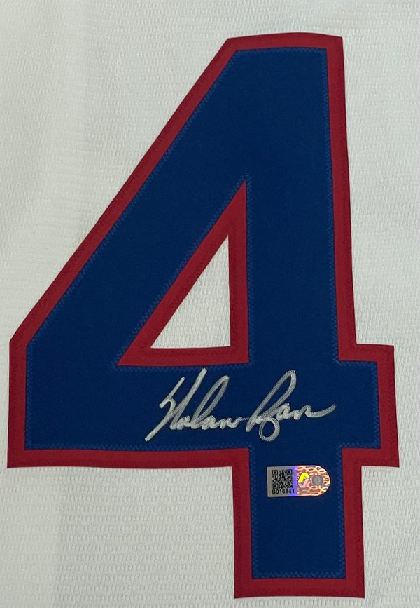 Nolan Ryan Autographed Texas Rangers Authentic Jersey (AIV)