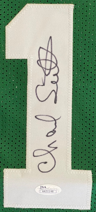 Charlie Scott Autographed Boston Celtics Green Custom Jersey (JSA)