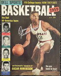 Oscar Robertson Autographed Dell Sports Program 1959