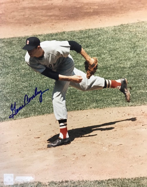 Gene Conley Autographed 8x10 Baseball Photo