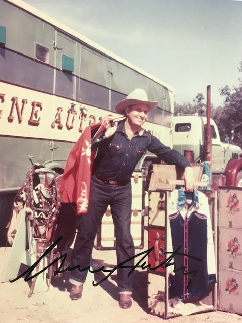 Gene Autry Autographed 8x10 Celebrity Photo