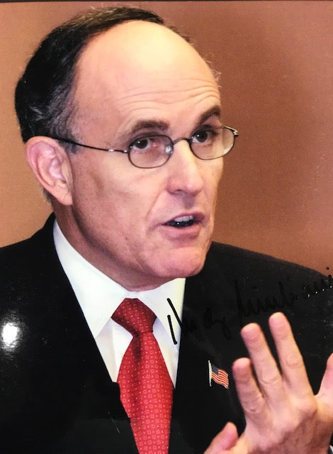 Rudy Giuliani Autographed 8x10 Celebrity Photo