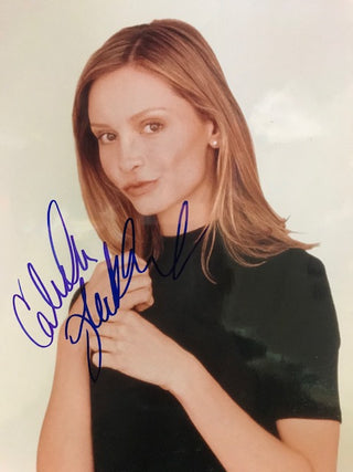 Calista Flockhart Autographed 8x10 Celebrity Photo