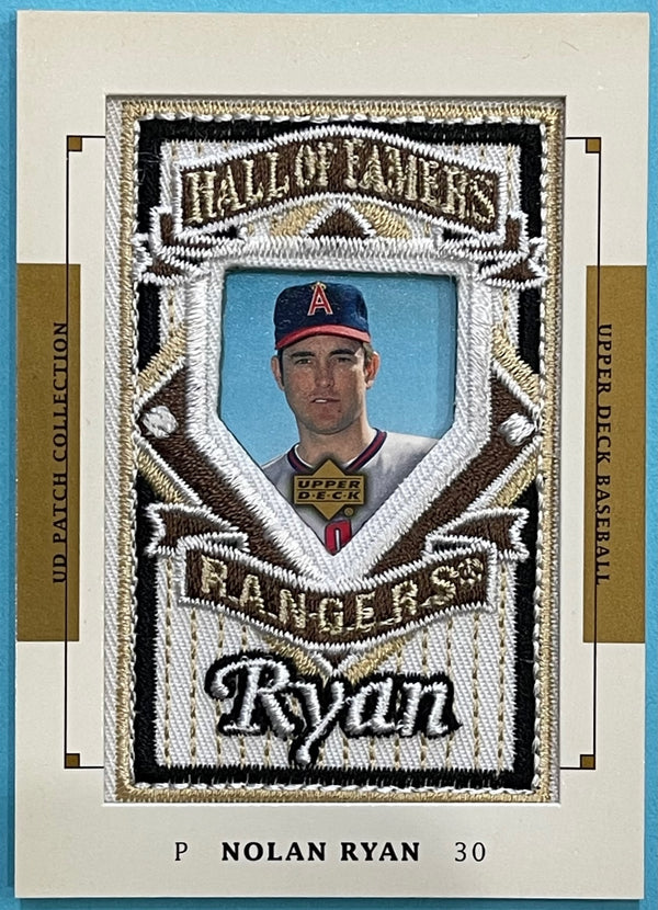 Nolan Ryan 2003 Upper Deck Patch Collection #149 Hall of Famers