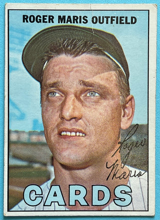 Roger Maris 1967 Topps Card #45