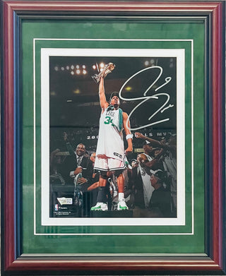 Paul Pierce Autographed Framed 8x10 Photo (Fanatics)