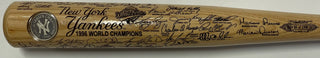 1996 New York Yankees World Series Champions Commemorative Bat 38/1996