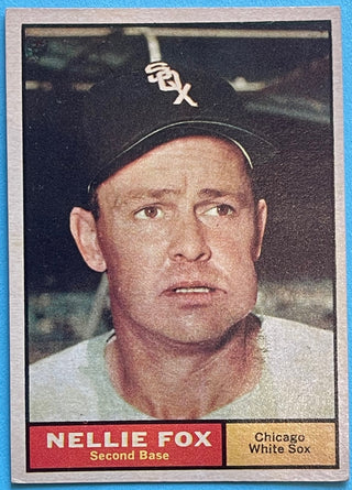 Nellie Fox 1961 Topps Baseball Card #30