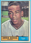 Ernie Banks 1961 Topps Baseball Card #350