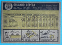 Orlando Cepeda 1961 Topps Baseball Card #435