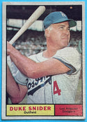 Duke Snider 1961 Topps Baseball Card #443