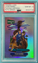 Tyler Herro 2020 Panini Collegiate Chronicles Downtown (PSA Auto Grade GEM MT 10)