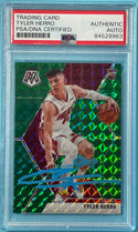 Tyler Herro Autographed 2019-20 Panini Mosaic Rookie Card #223 (PSA)