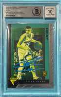 Tyler Herro 2019-20 Panini Chronicles Flux Authentic Beckett 10 Autograph Card