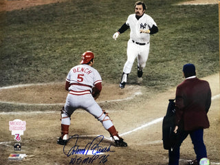 Johnny Bench Autographed 16x20 Baseball Photo