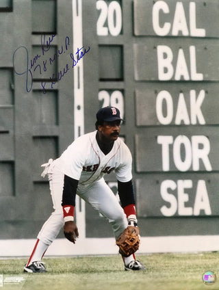 Jim Rice Autographed 16x20 Baseball Photo