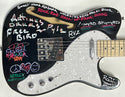 Artimus Pyle Autographed Multi Inscribed Lynyrd Skynyrd Electric Guitar (JSA)