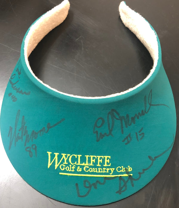 1972 Dolphins Autographed Golf Club Visor Hat