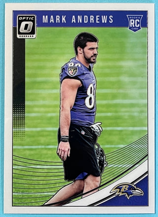 Mark Andrews 2018 Panini Optic Rookie Football Card #121