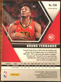 Bruno Fernando 2019-20 Panini Mosaic Rookie Green Prizm Card