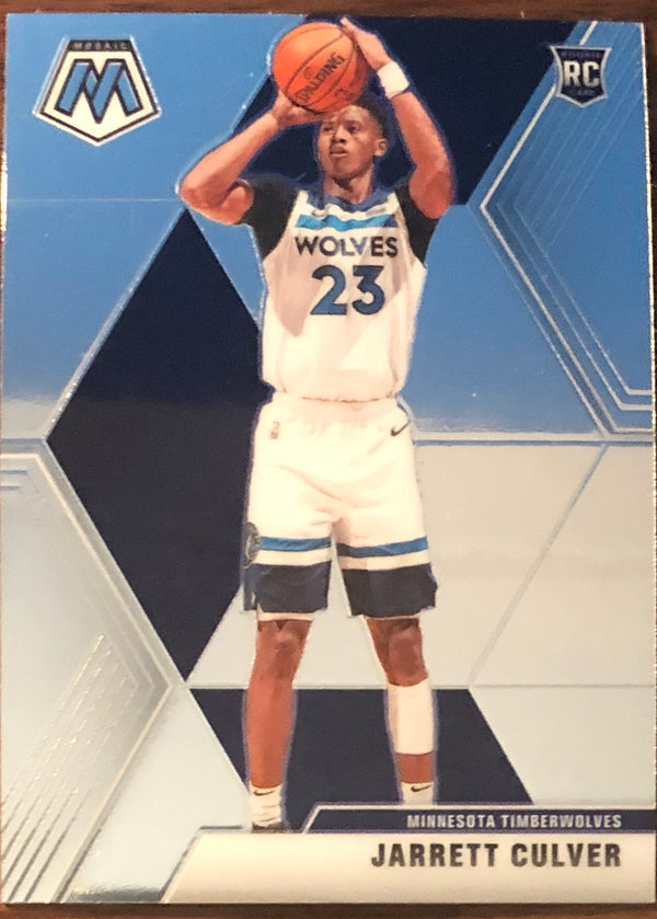 Jarrett Culver 2019-20 Panini Mosaic Rookie Card