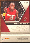 Kendrick Nunn 2019-20 Panini Mosaic Rookie Card