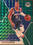 Josh Richardson 2019-20 Panini Mosaic Green Prizm Card