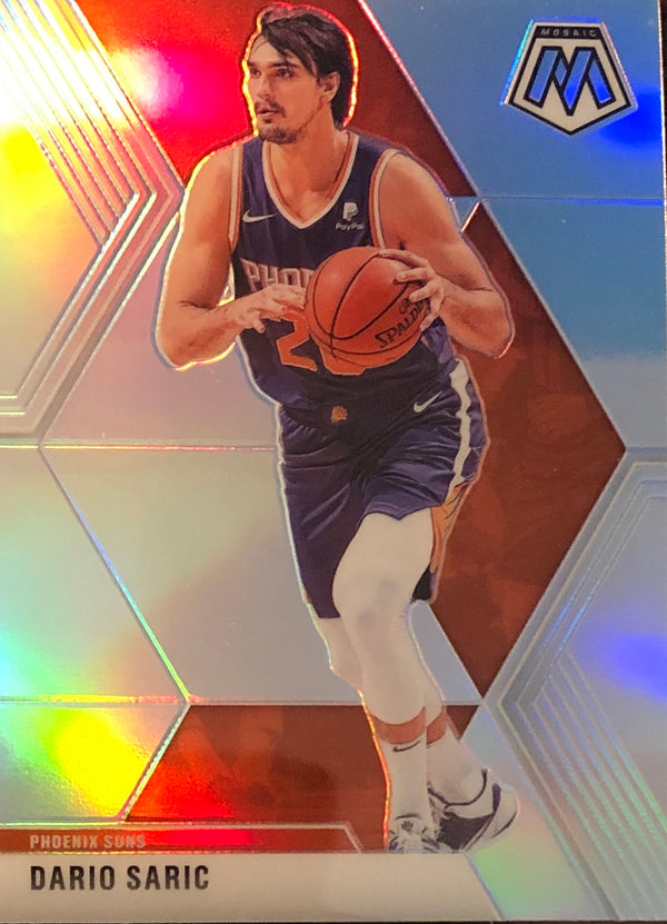 Dario Saric 2019-20 Panini Mosaic Silver Prizm Card