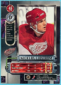 Nicklas Lidstrom Autographed 1996-97 Fleer Skybox Card #48