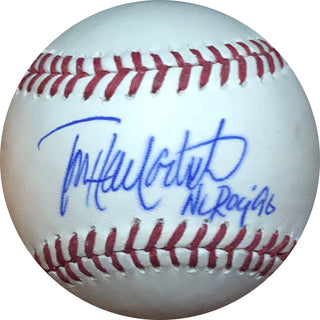 Todd Hollandsworth "NL ROY 96" Autographed Baseball