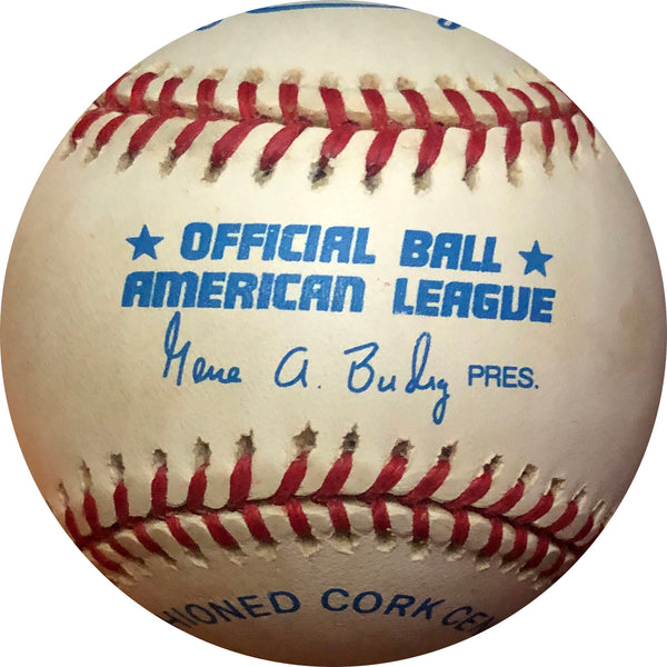 Jim Palmer Autographed American League Baseball (JSA)